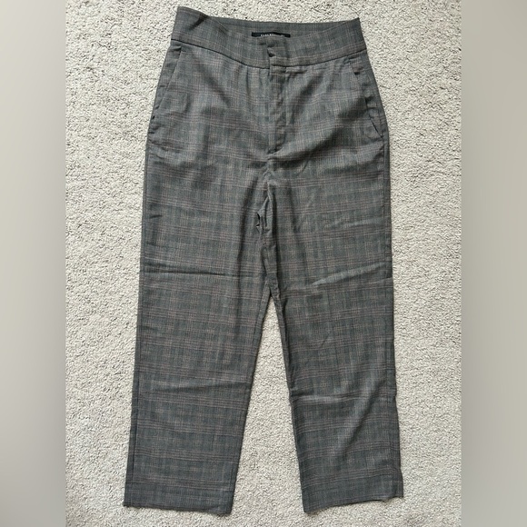 Zara Plaid Pants - Picture 3 of 5
